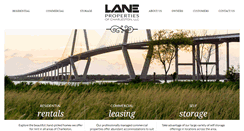 Desktop Screenshot of laneproperties.com